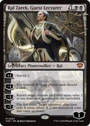 Ral Zarek, Guest Lecturer #97 Secrets of Strixhaven MTG