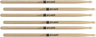 PROMARK Buy 3 Pair of American Hickory Wood Tip TX5AW Drumsticks
