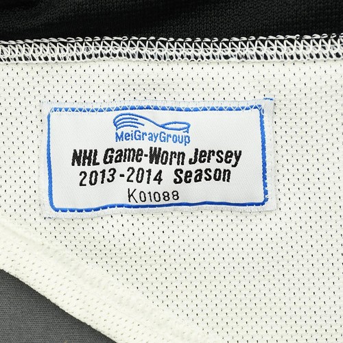 2013-14 Kevin Connauton Dallas Stars Game Used Worn NHL Hockey Jersey MeiGray - Picture 4 of 4