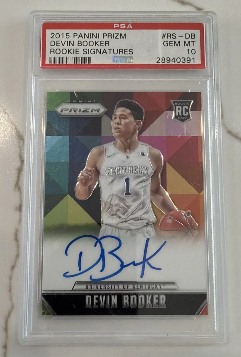 Devin Booker Professional Sports Authenticator (PSA) Basketball
