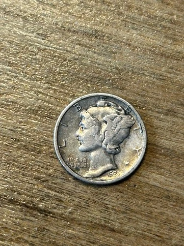 1931S Mercury Dime VF