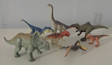 Jurassic World Minis Dinosaur Brachiosaurus , Allosaurus Lot Of 7 Mattel