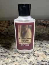 Bath  Body Works Mahogany Woods Body Lotion For Men 8 fl oz Retired Rare