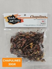  SNACK SIZE 30 Gr CHAPULINES PICOSITOS (spicy grasshoppers)  from OAXACA 