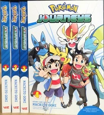 Pokemon Journeys Manga Vol. 1-4 English Graphic Novels Brand New Viz Media 