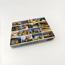 Galison Vacation Cats 1500 Piece Jigsaw Puzzle Matt McCarthy Travel Cats NEW