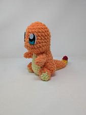 Charmander Pokemon Handmade Crochet Amigurumi Stuffie