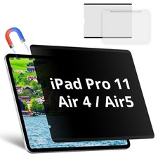 Magnetic Privacy Screen Protector for iPad Air 5th 4th 10.9"  iPad Pro 11 20...