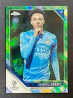 Samuel Edozie 2021-22 Topps Chrome Sapphire RC Green Refractor 37/75 #78