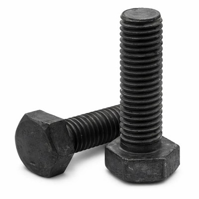 BULK BOX! 1 3/8''-6x13'' Hex Cap Screws Grade 8 Coarse Plain Alloy 5pcs