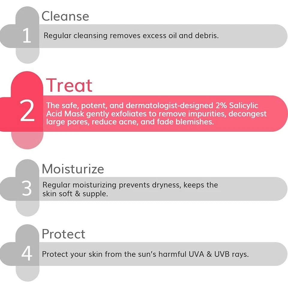 The Derma Co 2% Salicylic Acid Clay Face Mask For All Skin Types 50g - Image 3 of 4