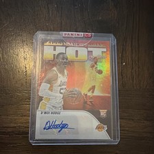 Panini NBA Hoops Hot Signatures Rookies D'Moi Hodge Lakers Autograph RC HSR-DMH