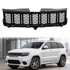 Front Upper Grille Grill For 2017-2020 Jeep Grand Cherokee Black Front Upper Grille Grill For 2017-2020 Jeep Grand Cherokee Black