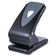 Business Source Manual Hole Punch - 2 Punch Head[s] - 60 Sheet Capacity - 1/4" -