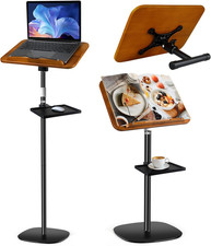 2-In-1 Adjustable Book Stand  Music Stand, 22-51In Dual-Use Floor and Desktop B