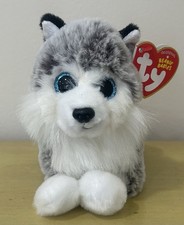 TY Beanie Baby 6 BALTIC the Husky Dog Stuffed Animal Plush