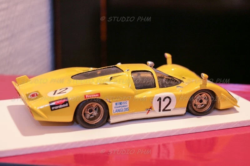 RAR MPA FERRARI 512 S N°12 ECURIE Francorchamps 24H du MANS 1970 1/43 No spark - Photo 2/2
