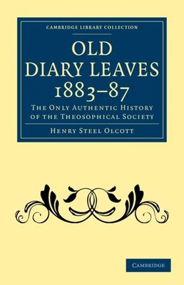 Olcott - Old Diary Leaves 1883-7 - paperback or softback - G555z