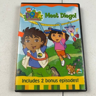 Dora the Explorer Meet Diego DVD 2003 Nick Jr Kids Adventure | eBay