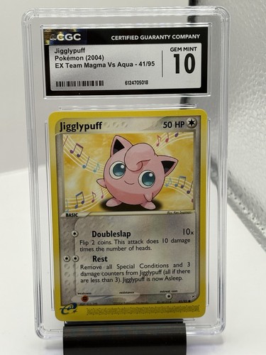 Jigglypuff graded CGC 10 for sale on eBay