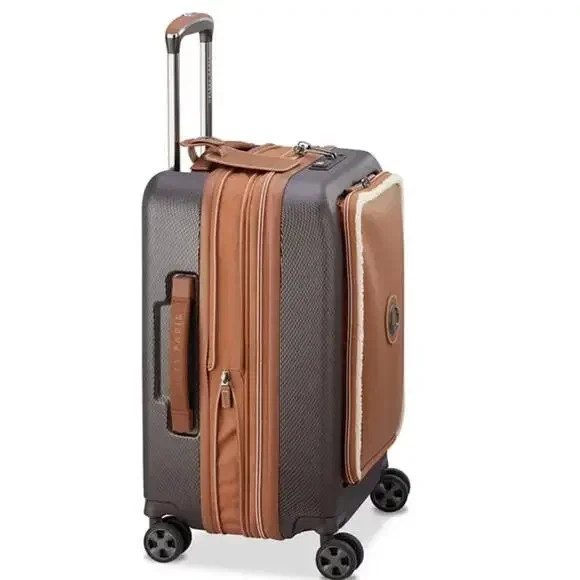 Delsey Paris Chatelet Air 2.0 Fleece Soft Pocket Expandable Wheeled Carry on - Image 4 of 4