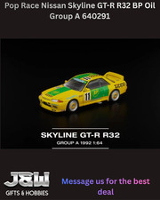 Pop Race Nissan Skyline GT-R R32 BP Oil Group A 640291 1/64