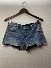 Citizens of Humanity Mid-Rise Cutoff Jean Shorts Size 28 Womens 3 Inseam