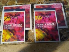 The Doors Robby Krieger Signed Autographed The Ritual Begins At Sundown CD last1