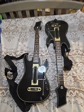 Guitar Hero Wireless Controller 2 Guitars No Dongles PS3 PS4 Xbox 360/One Tested