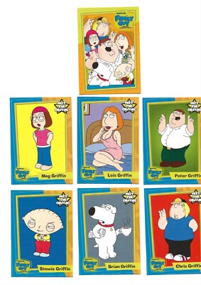 FAMILY GUY BASE / BASIC KARTEN 1 BIS 72 KARTEN NACH INKWORKS aussuchen