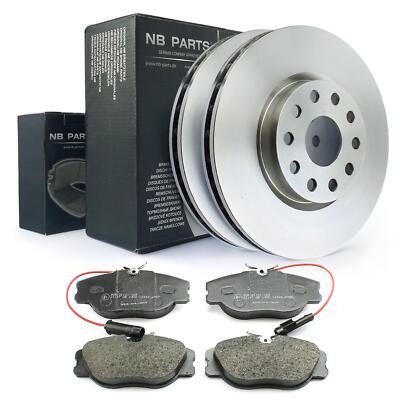 Bremsscheiben 281mm Bremsbeläge vorne für Lancia Kappa Bremssystem Lucas / TRW