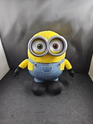 Minions Plush Bob Despicable Me 9   Rubber Goggles With Tags Illumination Studio
