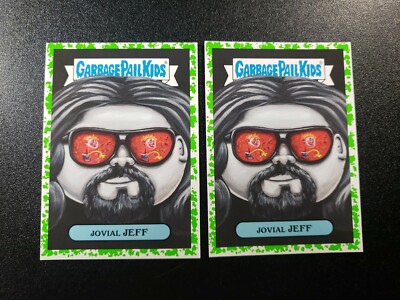 SP Green Coen Brothers Jeff Bridges The Dude Big Lebowski Garbage Pail Kids Card