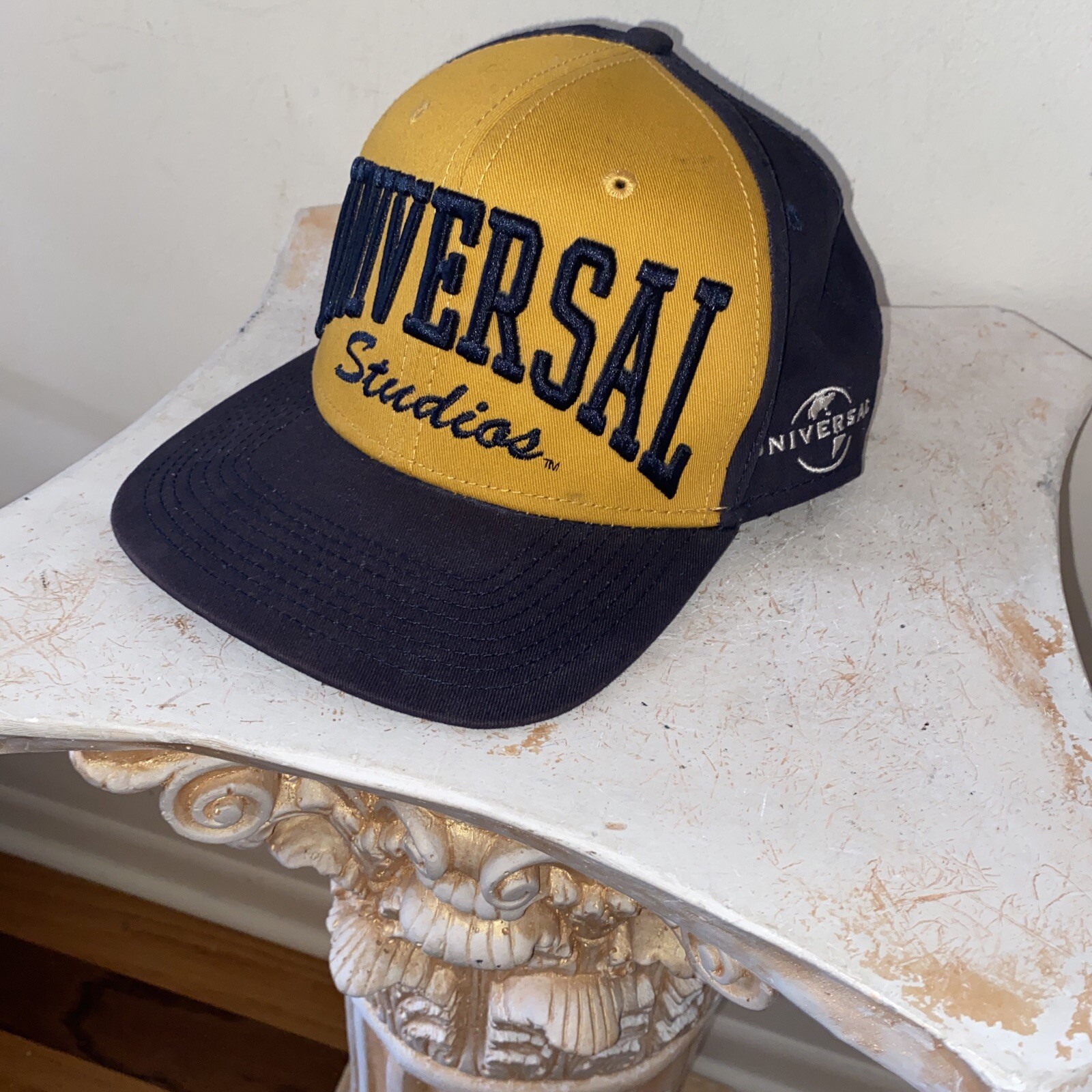 Universal Studios Big Logo Spellout Flat Brim Sna… - image 2