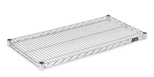 ULINE H-2147/H-3181C Additional Chrome Wire Shelves - 36 x 18" Box of Two - NEW!