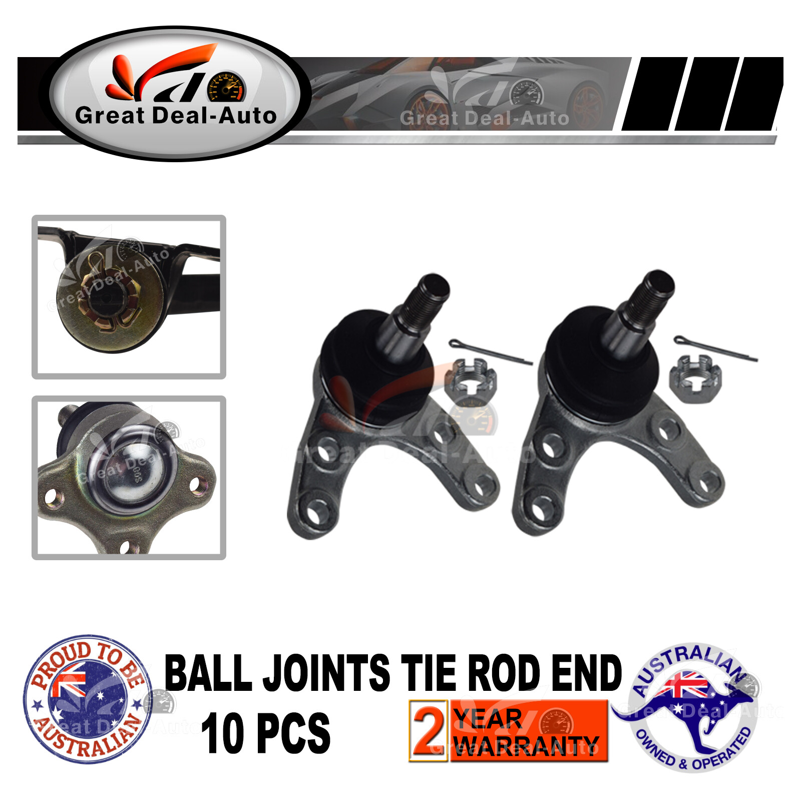 Ball Joint Tie Rod End Idler Arm Kit for Ford Ranger PJ 2WD 20062009 eBay
