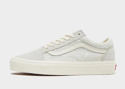 Original Vans Old Skool Women  ( Damen Größe: UK 4 EUR 36,5 ) Pastellblau / Weiß