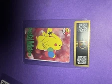 Pocket Monsters Sandshrew #1177 Pikachu #1174 Holo Prism Vending Sticker