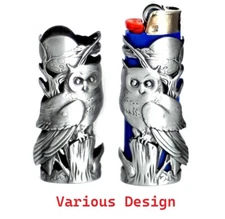 Various Standard Size Metal Lighter Case Cover Sleeve FitsBic Lighter Standard