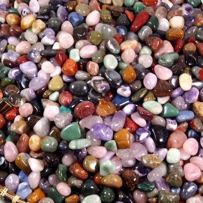 500 g XL Trommelsteine große Edelsteine Heilsteine Massagesteine Top Qualität