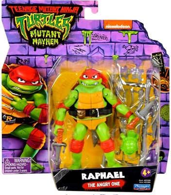 Playmates TMNT Turtles Mutant Mayhem: RAPHAEL 5 inch Action Figure