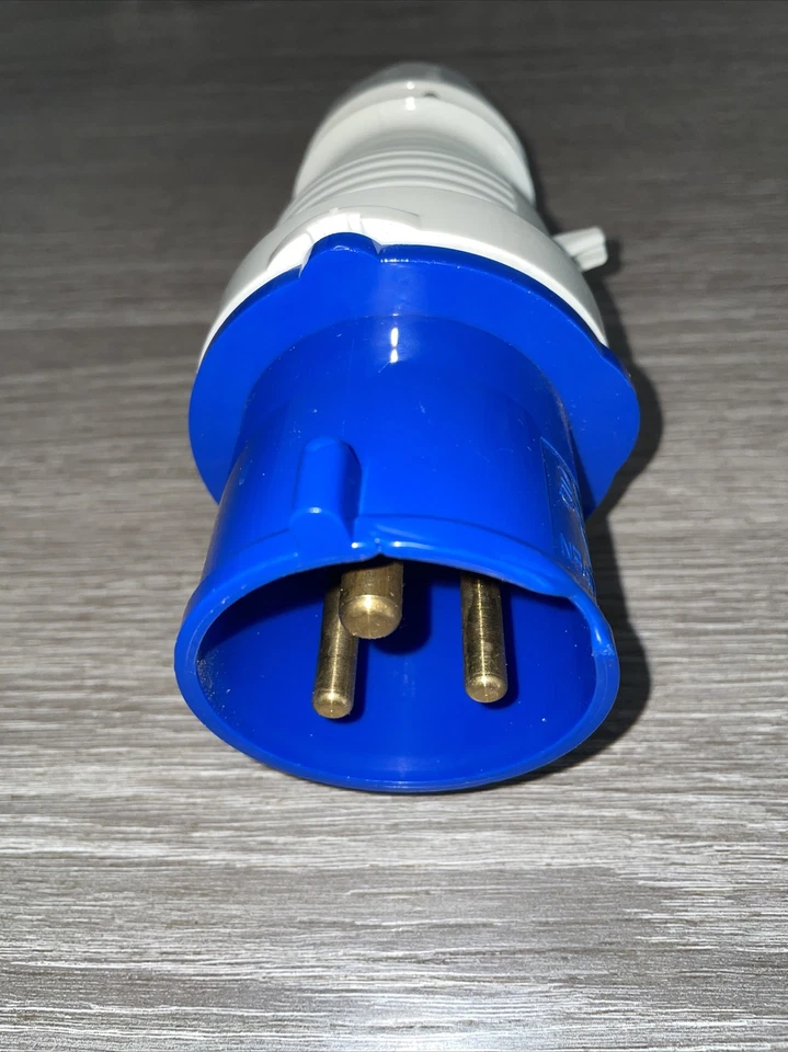 WALTHER 32A 230306 P2+E 230V PLUG IP44 single phase commando plug - Image 3 of 4