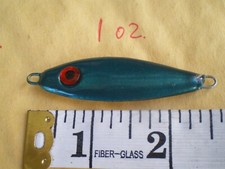 25 PCS. SHAD JIG/SPOON STYLE LURE BAIT/CASTING FISHING, 1 OZ. CANDY TEAL