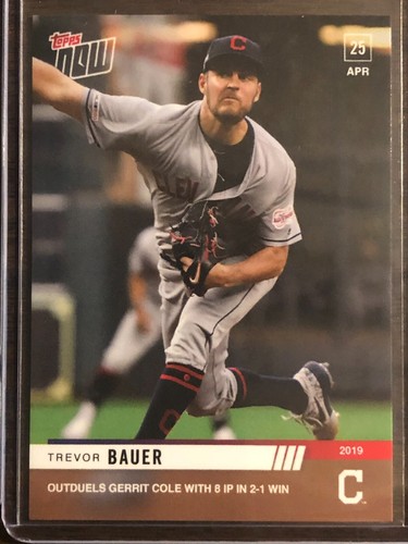 2019 Topps Now 132 Trevor Bauer