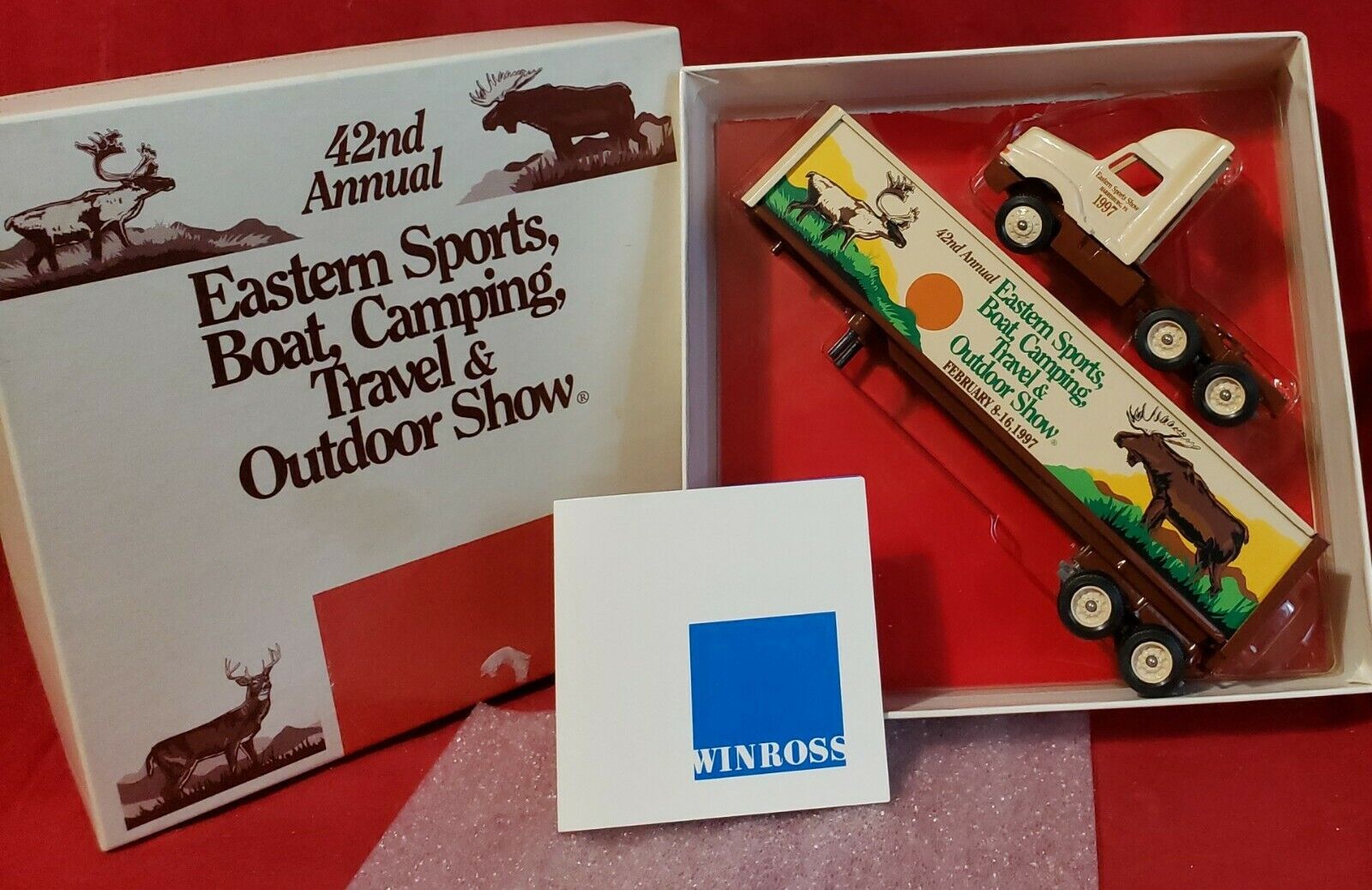  Winross U.S.A. PA EASTERN SPORTS SHOW 5th Edition 1997 TRACTOR TRAILER DIECAST