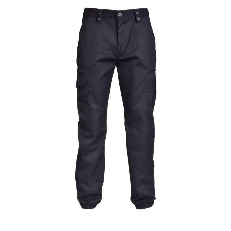 Pantalon ACTION CITYGUARD noir avec poches cargo d'intervention