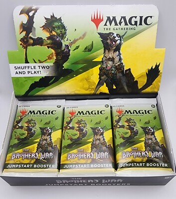 MTG Booster Pack Brothers' War Jumpstart Booster Pack New | eBay MTG Booster Pack Brothers' War Jumpstart Booster Pack New | eBay