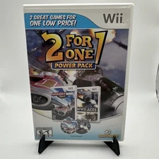 Rare - 2 For One 1 Power Pack (Nintendo Wii) Indianapolis 500 & WWII Aces
