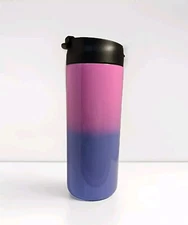 Primula 18oz Double Wall Insulated Bottle Flip Top Lid-Pink to Periwinkle Ombre
