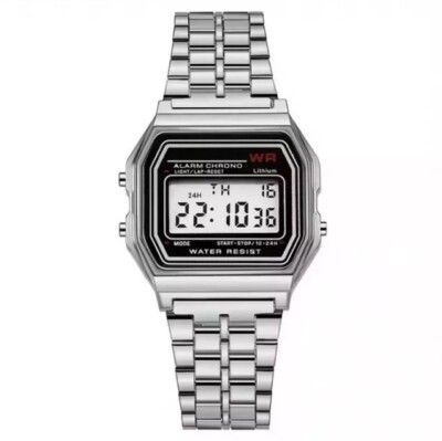 Casio F-91W-1DG - Gemischte Uhr - Digital Quarz - LCD Zifferblatt - Schwarzes Resin Armband